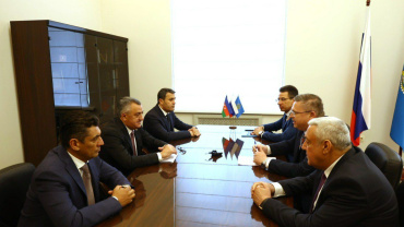 Вице-губернатор Астраханской области встретился с делегацией Азербайджана