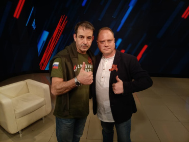 Дмитрий Певцов дал эксклюзивное интервью астраханской телерадиокомпании 