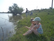 Ирина Бурукина. Утро на рыбалке