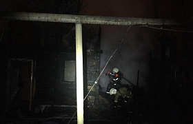 В МЧС назвали причину крупного пожара в Ленинском районе Астрахани