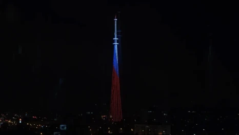 Телебашня в Астрахани поздравит с Первомаем