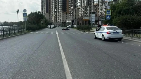 В Астрахани произошла авария с пострадавшим