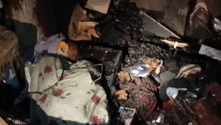 В Астраханской области при пожаре один пенсионер погиб, еще один пострадал