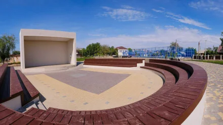 В астраханских сёлах обновляют общественные пространства