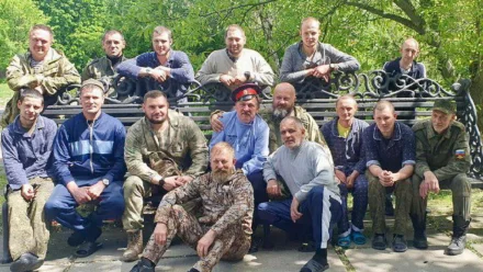 Астраханские казаки выступили с концертами в Донбассе в поддержку солдат