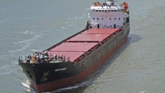 В Астраханской области ещё один сухогруз сел на мель