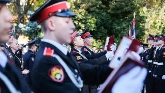 Астраханские суворовцы поклялись верно служить Родине