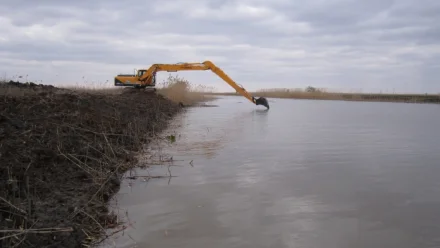 В Росводресурсах отметили динамику работ по водохозяйственным работам в Волго-Ахтубинской пойме