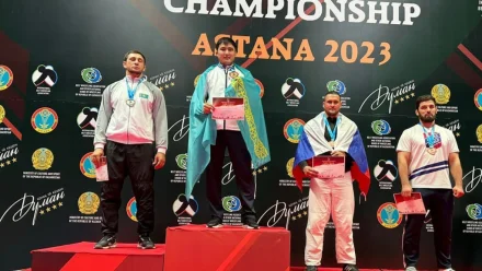 Астраханский спортсмен завоевал бронзу чемпионата мира по борьбе на поясах