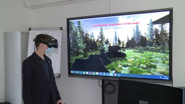 Юные астраханцы разработали VR-реконструкцию военных времён