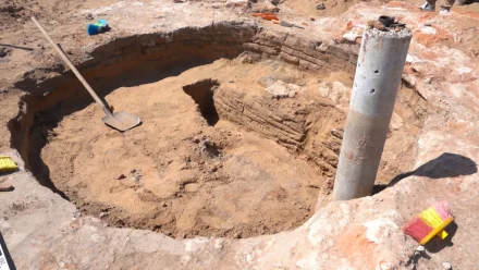 На территории астраханской ОЭЗ “Лотос” обнаружили древнее захоронение