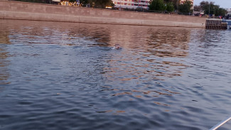 В Астрахани спасатели помогли мужчине, который чуть не утонул в Волге