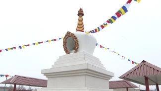 В Астрахани появилась Ступа Просветления