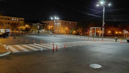 До середины ноября на улицах Астрахани обновят дорожную разметку