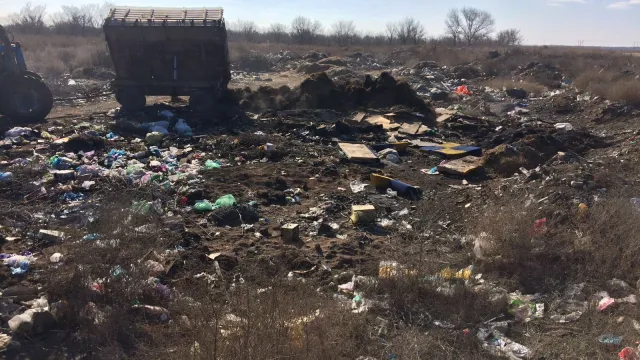 На севере Астраханской области двух жителей оштрафовали за свалку 