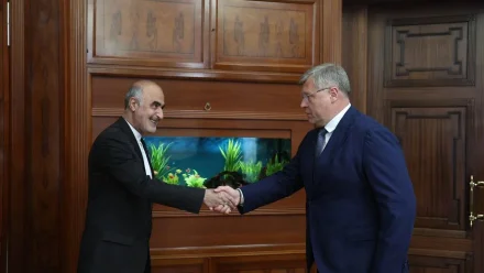 Игорь Бабушкин встретился с новым генконсулом Ирана в Астрахани