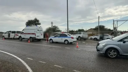 Под Астраханью произошло ДТП с пострадавшими