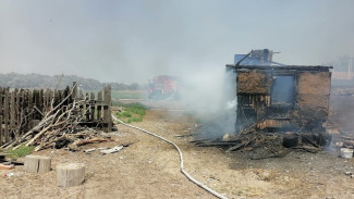 В Астраханской области мужчина погиб при пожаре в собственном доме