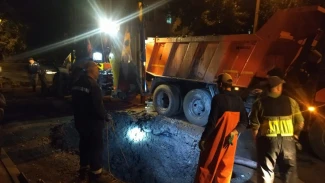 В Астрахани «Астрводоканал» устранил прорыв водопровода на ул. Бориса Алексеева