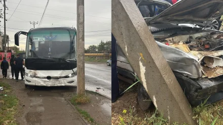 В Астрахани произошло ДТП с участием автобуса