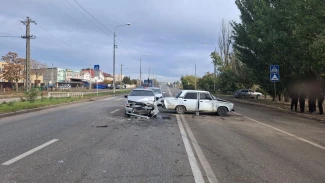 В Советском районе Астрахани в ДТП пострадала пенсионерка