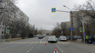В Астрахани сбили школьника на пешеходном переходе