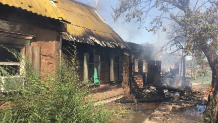 В Астраханской области при пожаре погибли 2 человека