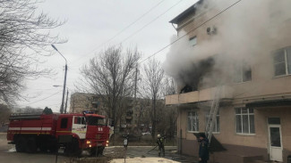 В Астрахани в ординаторской областной детской больницы произошёл пожар