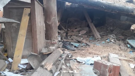 В Астрахани СК проводит проверку по факту обрушения дома на Валдайской 