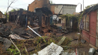 В Астрахани при пожаре в жилом доме погибла 68-летняя женщина