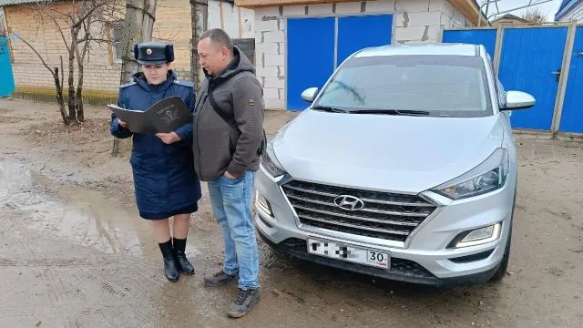 Из Астраханской области в зону СВО отправили кроссовер любителя пьяной езды