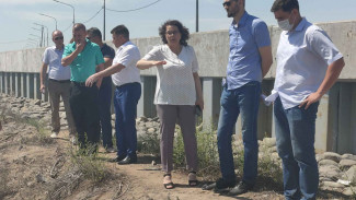 В Астраханской области размыв берега угрожает участку трассы Р-215 