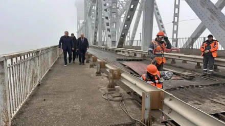 Полноценное движение по Старому мосту в Астрахани откроют на следующей неделе