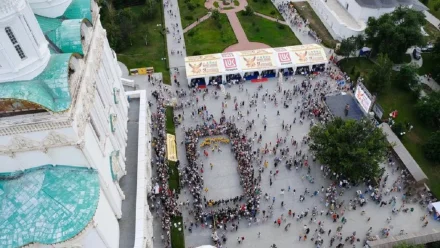 В Астрахани порядка 4 тысяч человек посетили Праздник русской культуры