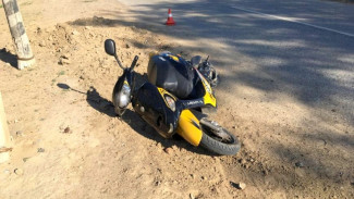 В Астраханской области дети устроили ДТП на мопеде и получили травмы