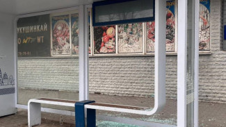 В Астрахани нашли вандалов, повредивших остановку