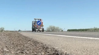 Участок автодороги «Астрахань-Красный Яр» отремонтировали по новой технологии