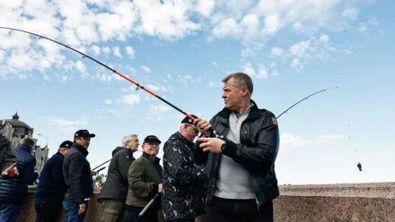 Игорь Бабушкин открыл рыбацкий фестиваль «Вобла» в Астрахани