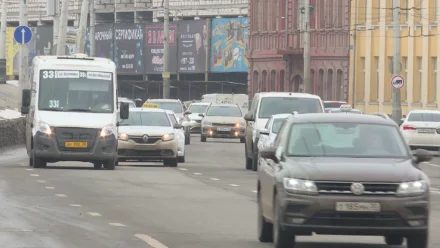 В Астраханской области дорожная ситуация ухудшилась из-за непогоды