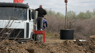 В астраханском селе началось строительство нового водопровода по нацпроекту