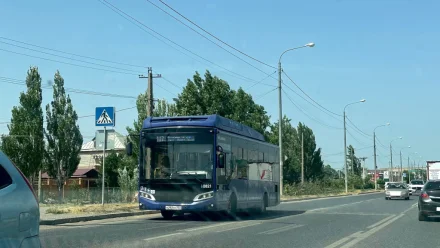 В Астрахани у автобусов № 117 изменили маршрут