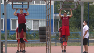 Под Астраханью третий год работает детский спортивный лагерь