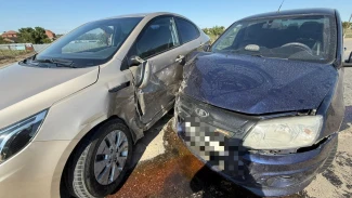 В ДТП под Астраханью пострадали две девочки