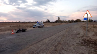 Подросток на мотоцикле попал в ДТП в Астраханской области