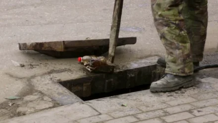 В Астрахани началась реконструкция ливнево-дренажного бассейна на Харьковской