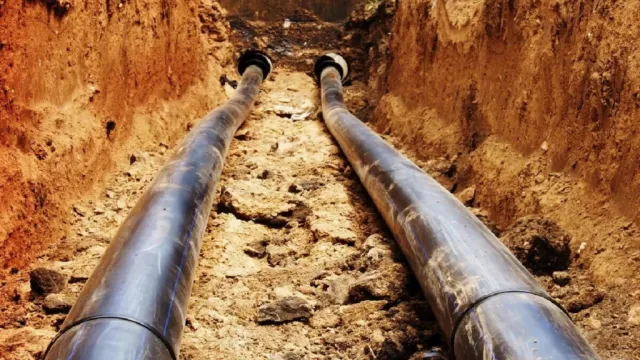 В Лиманском районе устранили аварию на магистральном водопроводе