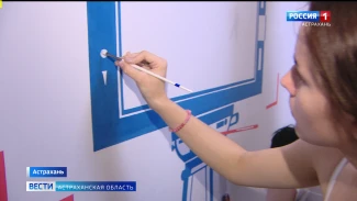 Студенты Астраханского художественного училища проходят учебную практику в стенах ГТРК "Лотос"