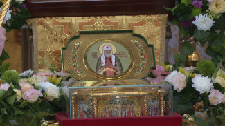 В Астрахань прибыл ковчег с частицей мощей святителя Тихона