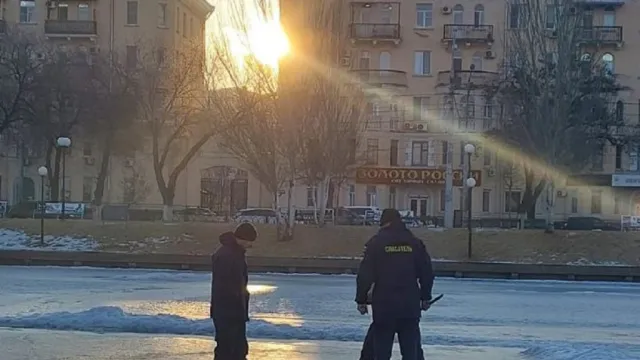 Астраханцам не советуют выходить на лёд из-за частых перепадов температур