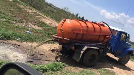 Под Астраханью поймали и оштрафовали «чёрных ассенизаторов»